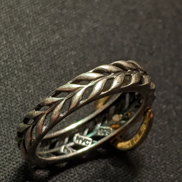 NVC 925 Rope Design Ring - Picture 4 of 4